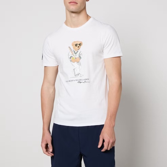 WIMBLEDON X RALPH LAUREN - polo bear t shirt - Picture 4 of 4